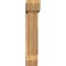Ekena Millwork Traditional Slat Smooth Bracket w/ Offset Brace, Western Red Cedar, 7 1/2"W x 34"D x 38"H BKT0806X34X38TRA06SWR - alternate 4